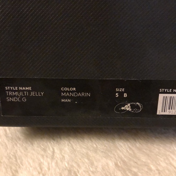 NIB Coach tea rose jelly sandals - Picture 3 of 6